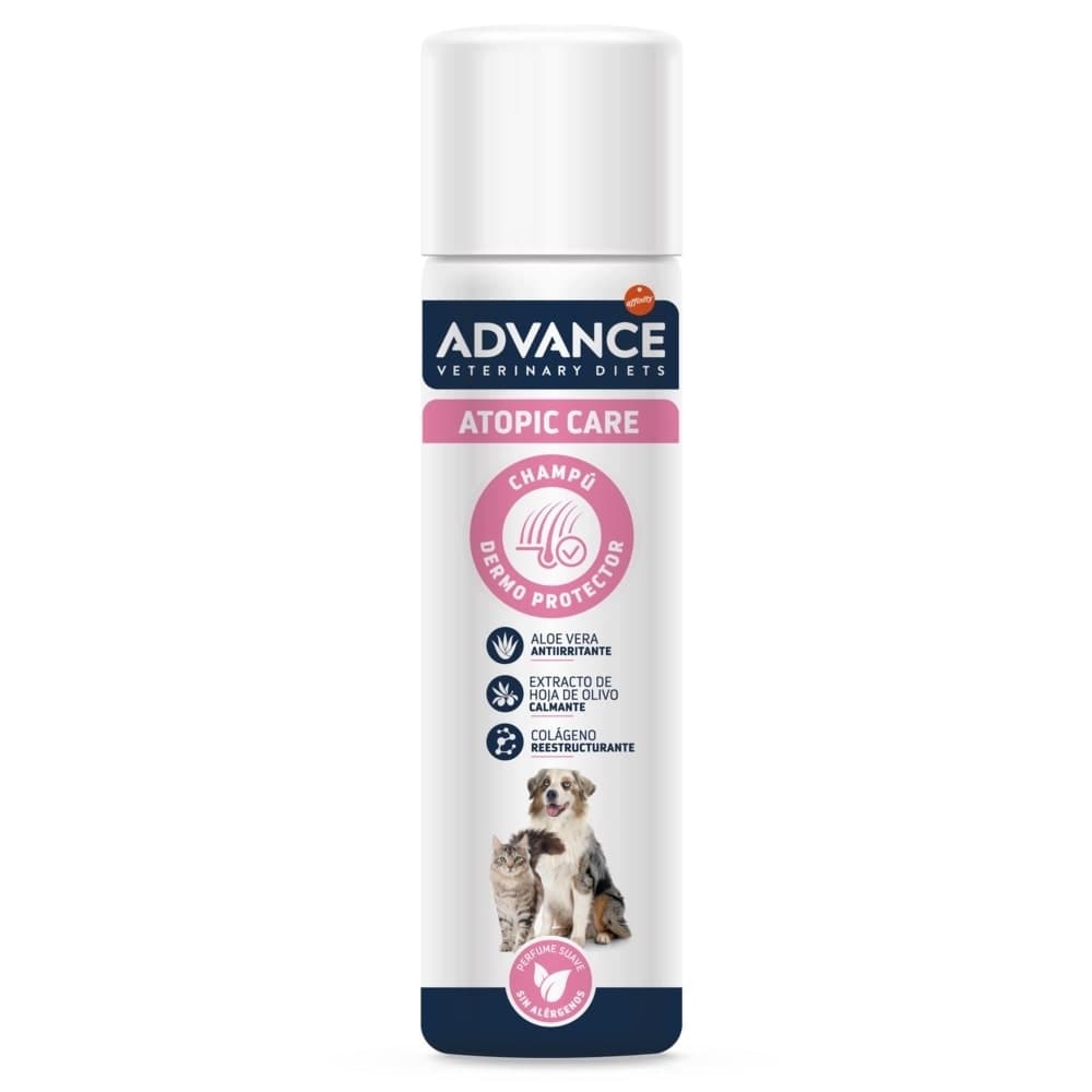 Champú Advance Veterinary Diets Atopic Care Shampoo para perros - 2 x 300 ml - Pack Ahorro