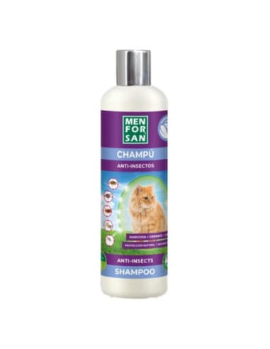Men For San Champú Anti Insectos Gatos 300 ml