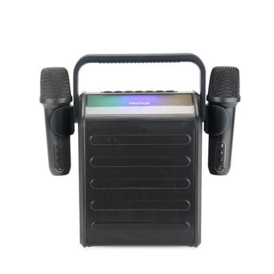 Altavoz Karaoke Party Star Prixton 30 W - 2 Micrófonos - Iluminación Led