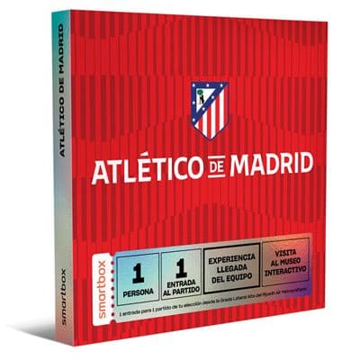 Caja Regalo Smartbox Experiencia 100% Atleti: Museo Interactivo, Recibimiento De Jugadores Y Entrada A Partido Para 1 Persona - Smartbox (autor)