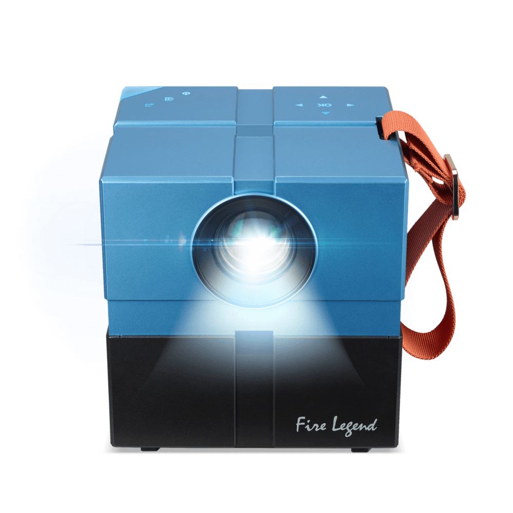 AOPEN Portable LED QH12a, HD, 135 lm, Azul
