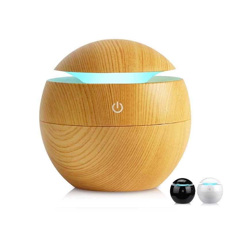 Difusor ultrasónico diseño nórdico de aceites esenciales USB SETTEN Haya