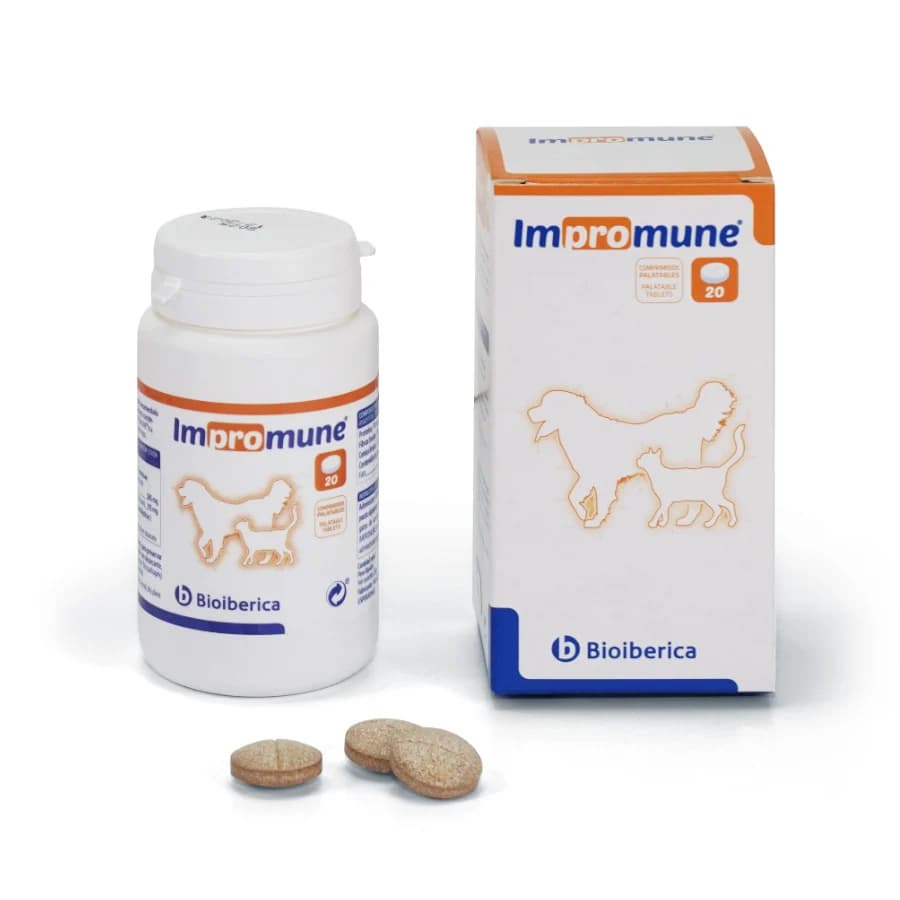 20 comprimidos Bioiberica Impromune Suplemento Alimenticio para perros y gatos