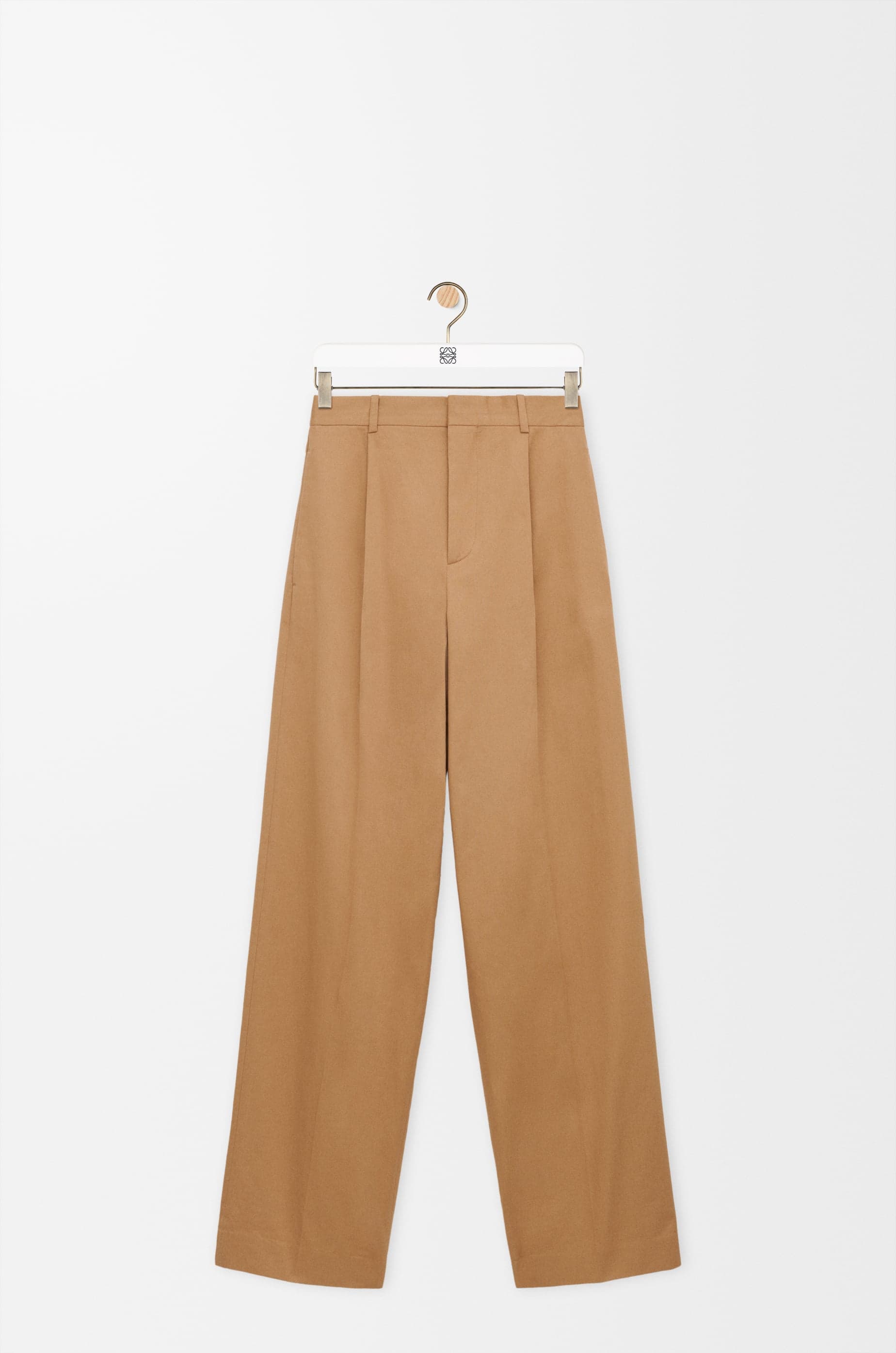 LOEWE - Pantalón De Pernera Ancha En Algodónsize:54 Hombre