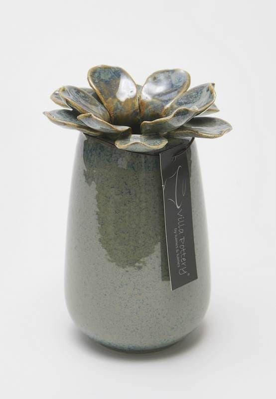 Jarrón Madelief porcelana 11x17cm azul