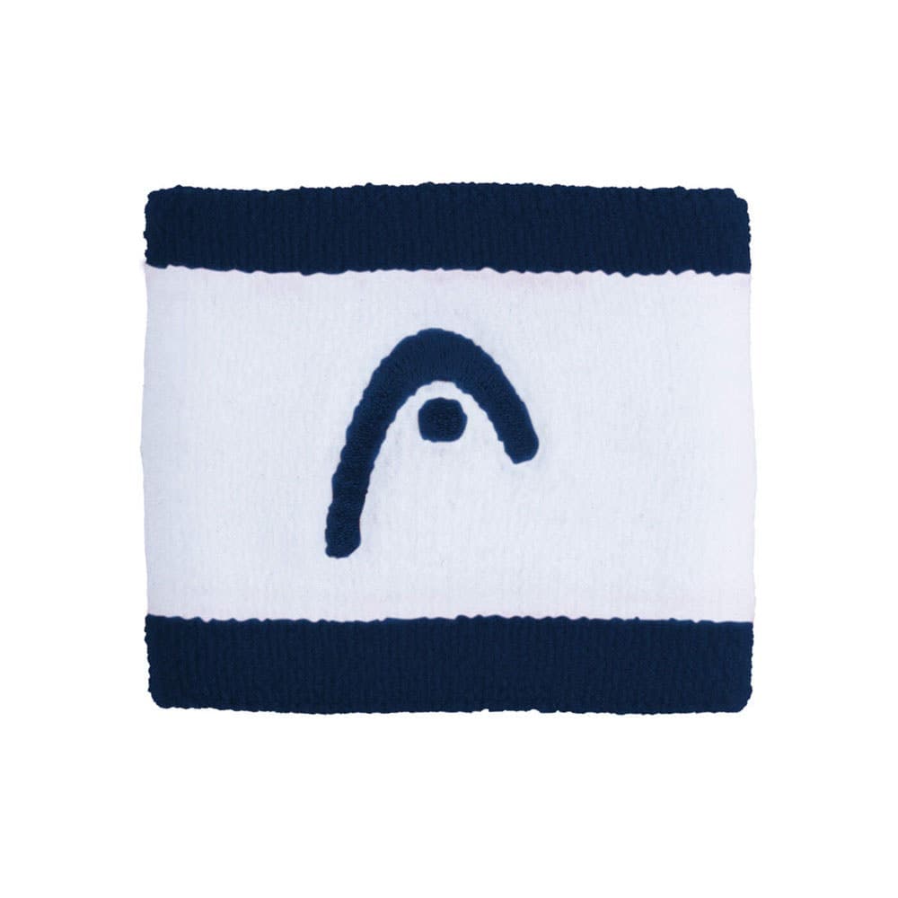 Muñequera Head Striped 2.5 Negro
