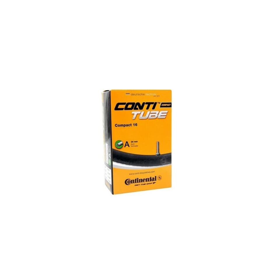 Cámara CONTINENTAL Compact Wide 16x1.75 Válvula 34mm