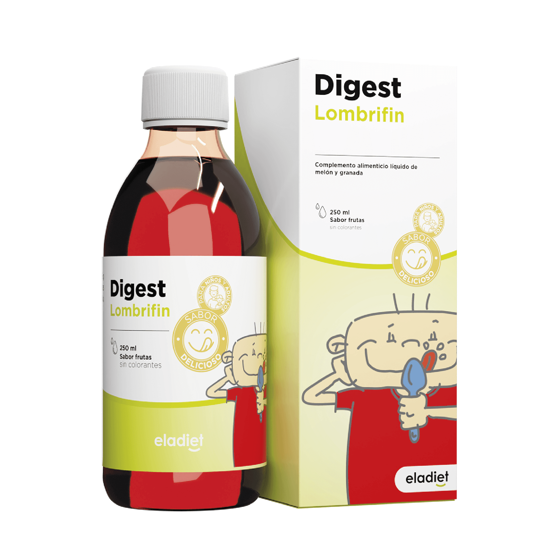 Eladiet digest lombrifin jarabe 250ml