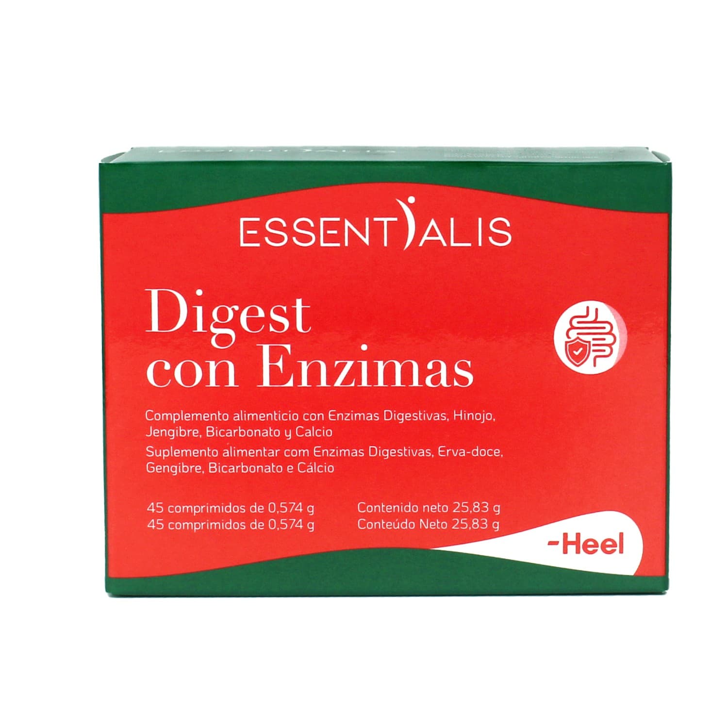 Essentialis heel digest con enzimas 45 comprimidos