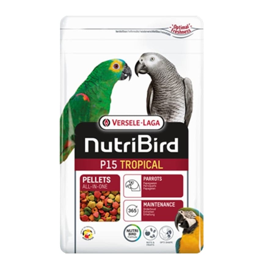 10 KG 10 kg Versele-Laga NutriBird P15 Tropical Pienso para loros