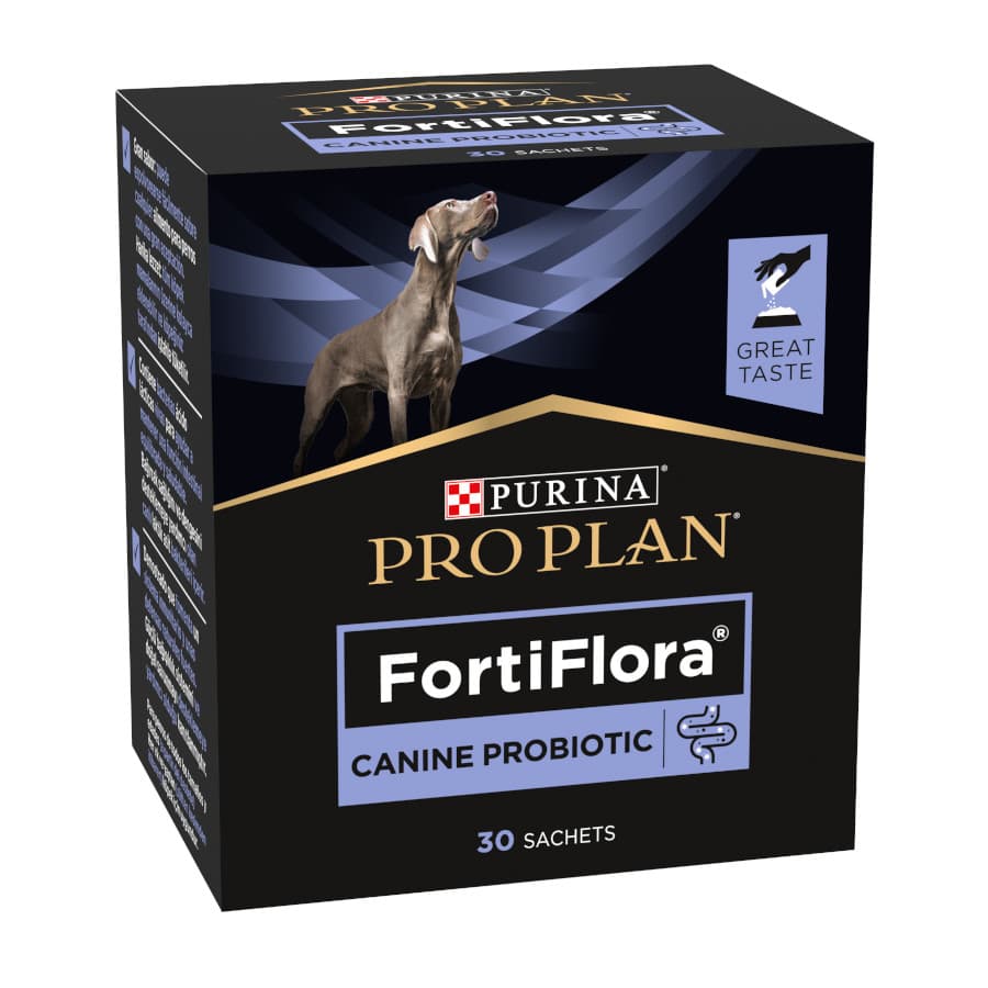 30 sobres x 1 g Pro Plan Veterinary Diets Fortiflora Probiótico para perros
